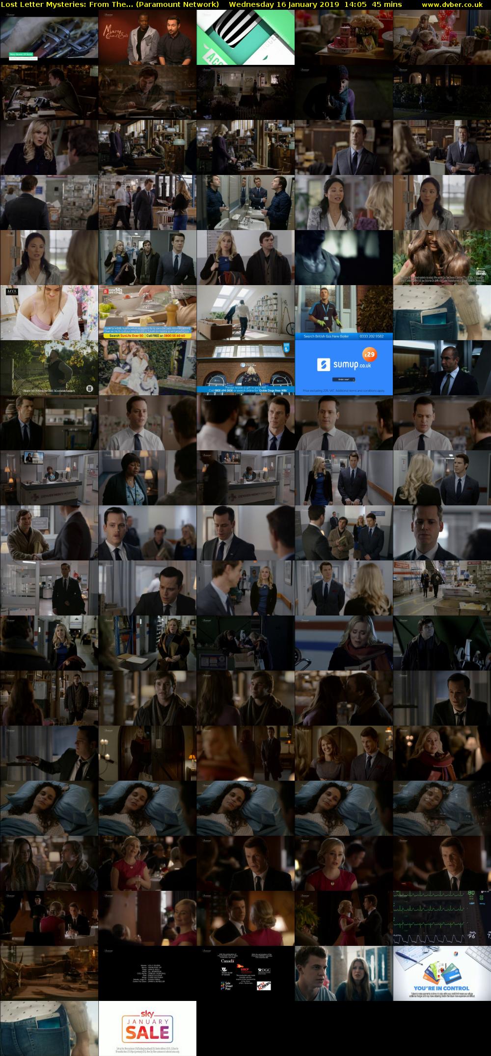 Lost Letter Mysteries: From The... (Paramount Network) Wednesday 16 January 2019 14:05 - 14:50