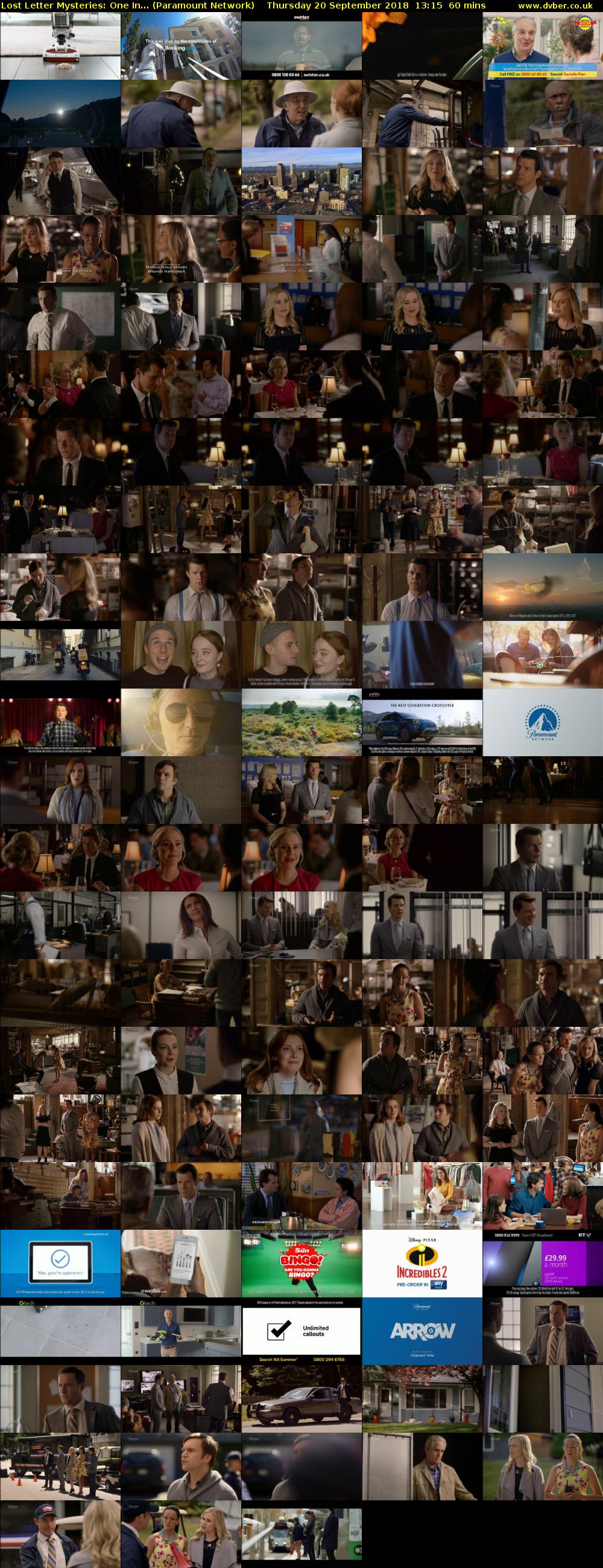 Lost Letter Mysteries: One In... (Paramount Network) Thursday 20 September 2018 13:15 - 14:15