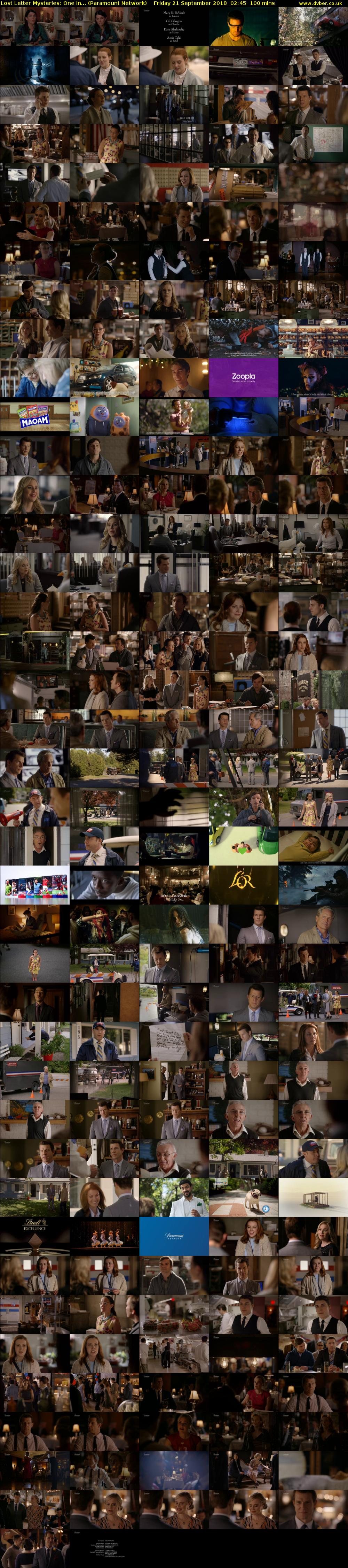Lost Letter Mysteries: One In... (Paramount Network) Friday 21 September 2018 02:45 - 04:25