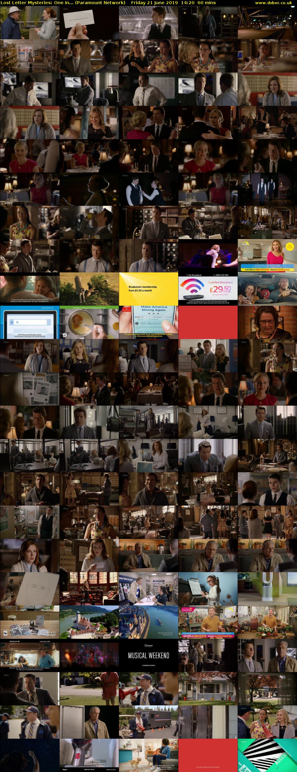 Lost Letter Mysteries: One In... (Paramount Network) Friday 21 June 2019 14:20 - 15:20