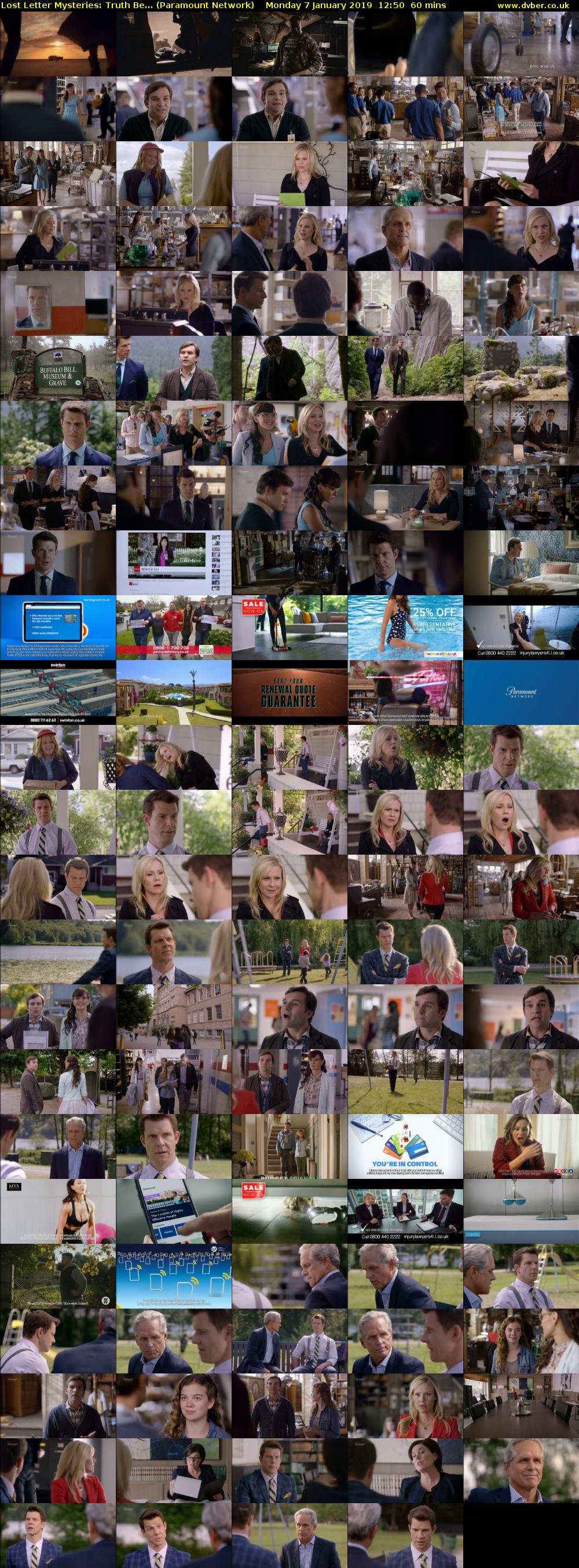 Lost Letter Mysteries: Truth Be... (Paramount Network) Monday 7 January 2019 12:50 - 13:50