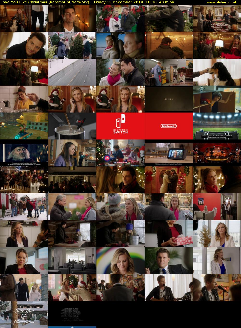 Love You Like Christmas (Paramount Network) Friday 13 December 2019 18:30 - 19:10