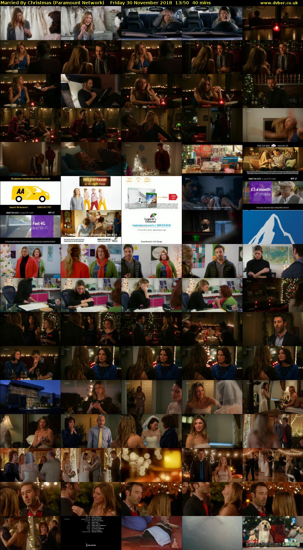 Married By Christmas (Paramount Network) Friday 30 November 2018 13:50 - 14:30