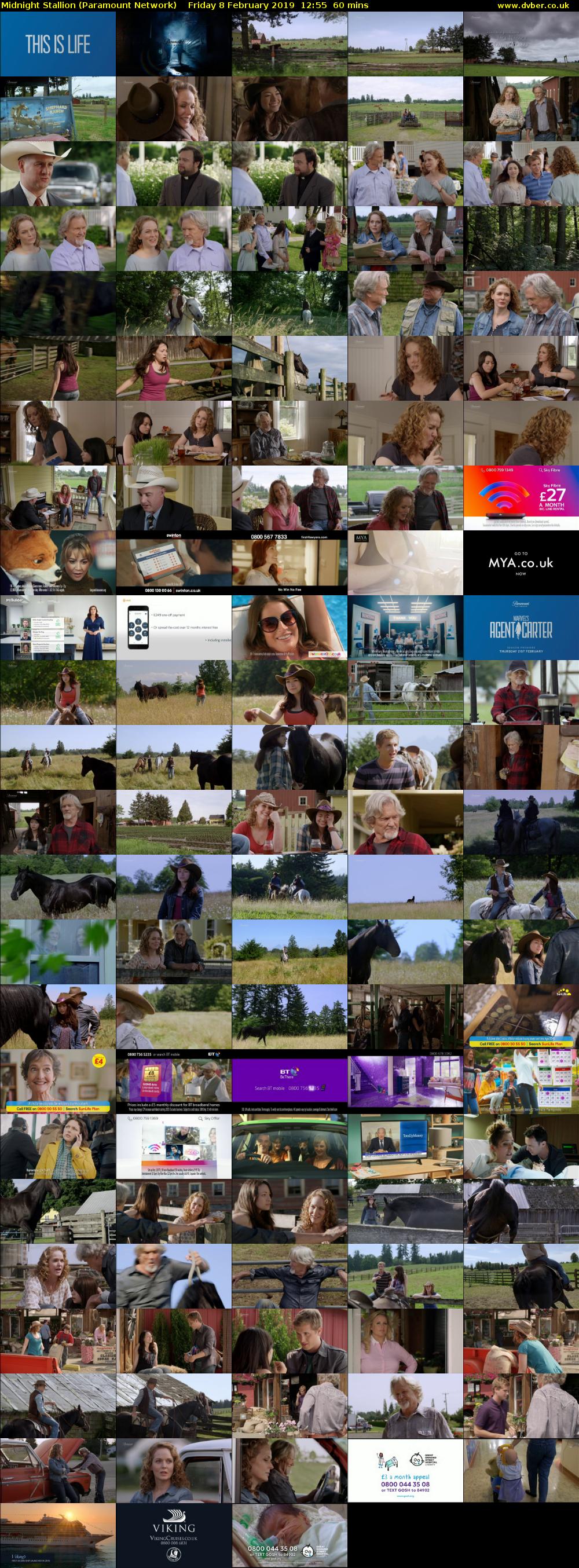 Midnight Stallion (Paramount Network) Friday 8 February 2019 12:55 - 13:55