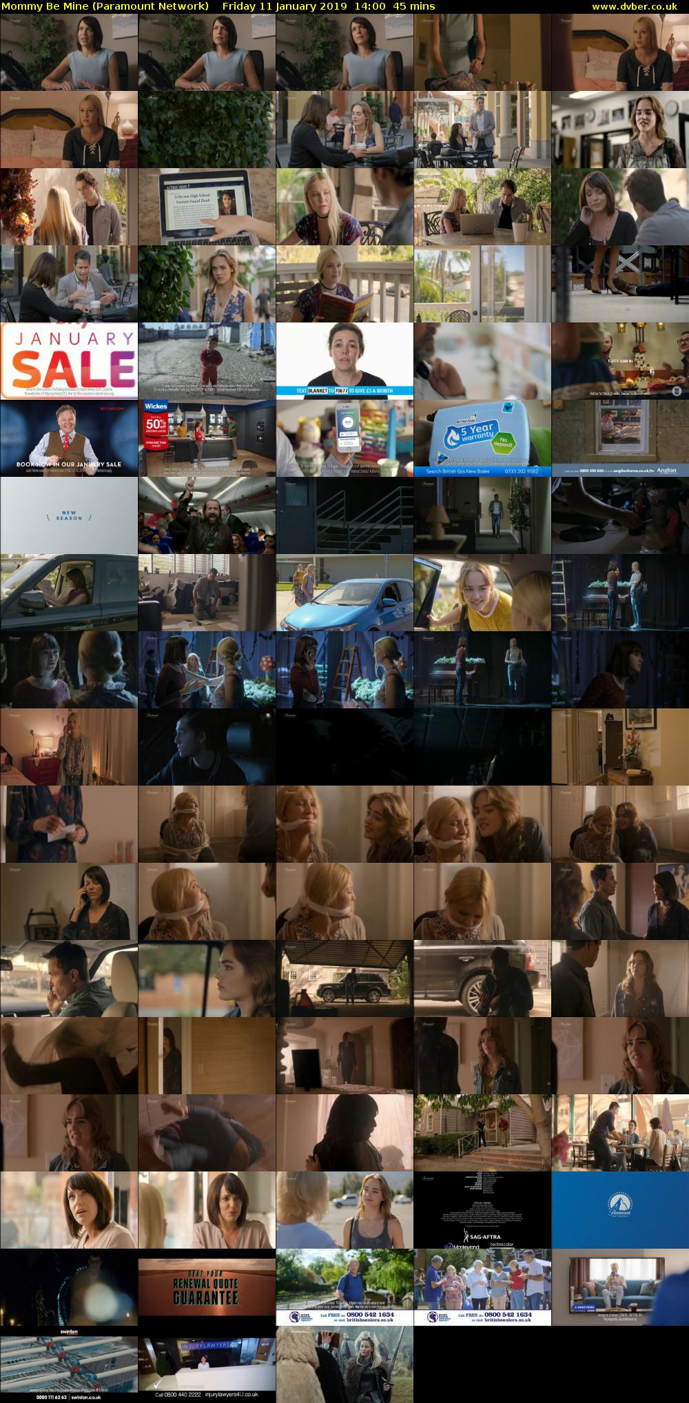 Mommy Be Mine (Paramount Network) Friday 11 January 2019 14:00 - 14:45