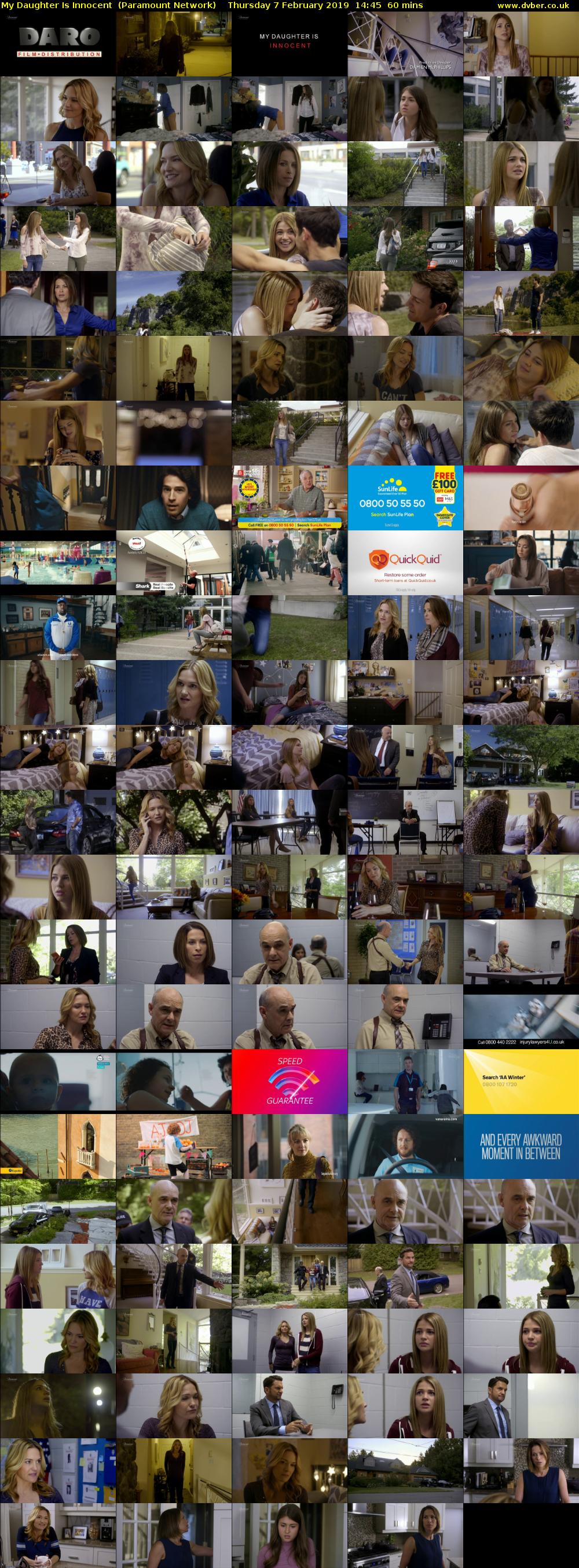 My Daughter Is Innocent  (Paramount Network) Thursday 7 February 2019 14:45 - 15:45