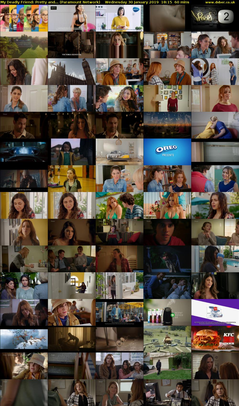 My Deadly Friend: Pretty and... (Paramount Network) Wednesday 30 January 2019 18:15 - 19:15