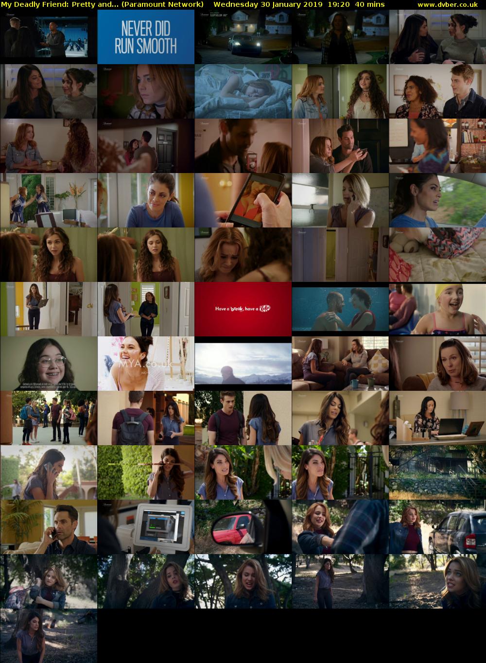 My Deadly Friend: Pretty and... (Paramount Network) Wednesday 30 January 2019 19:20 - 20:00