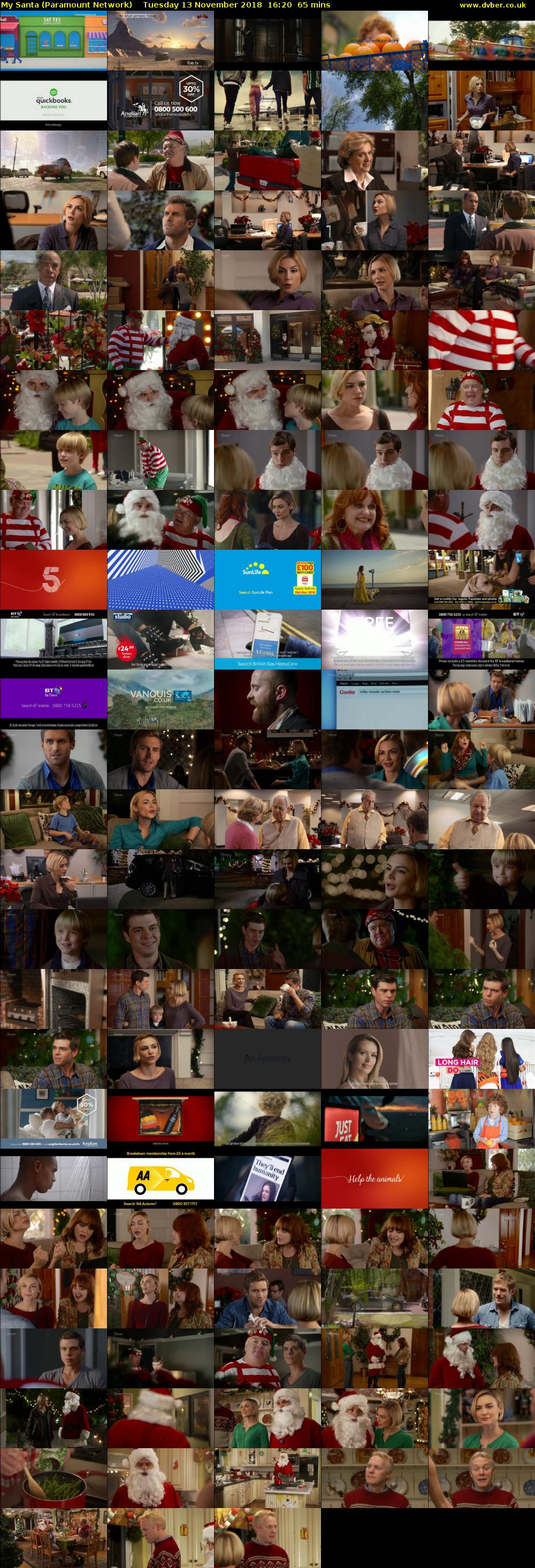 My Santa (Paramount Network) Tuesday 13 November 2018 16:20 - 17:25