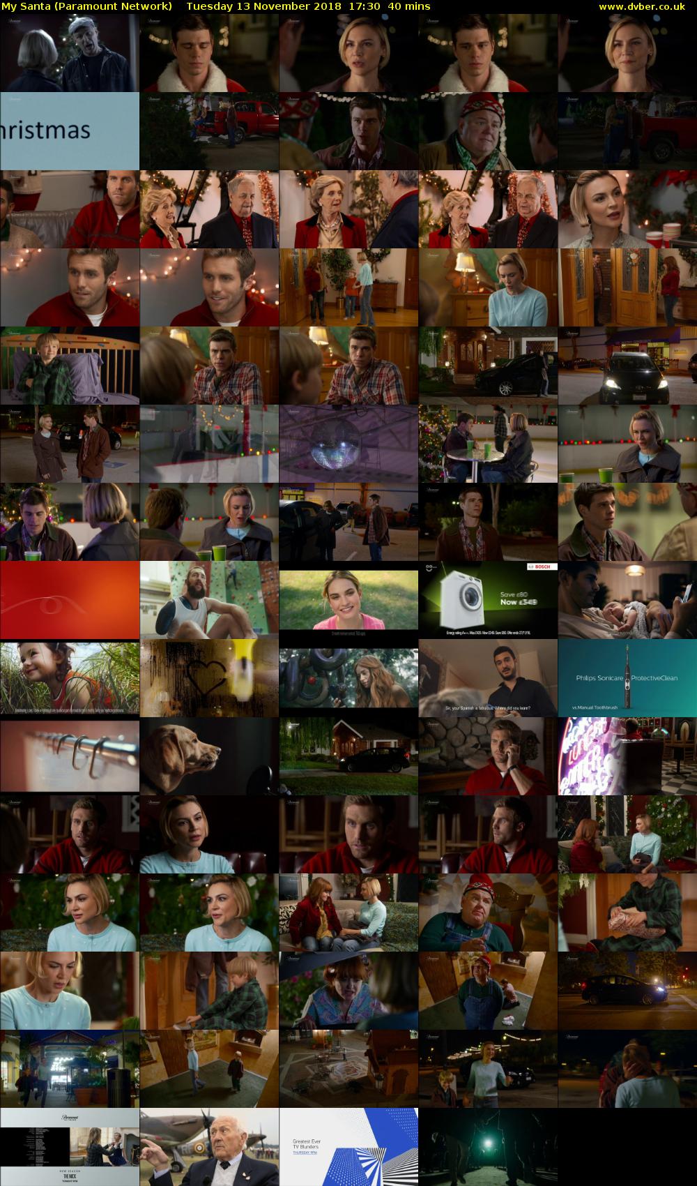 My Santa (Paramount Network) Tuesday 13 November 2018 17:30 - 18:10