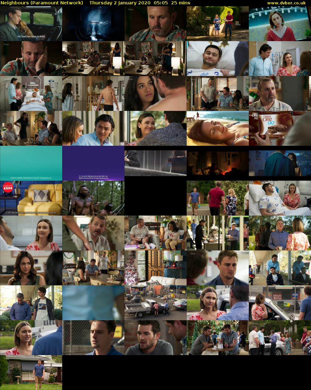 Neighbours (Paramount Network) Thursday 2 January 2020 05:05 - 05:30