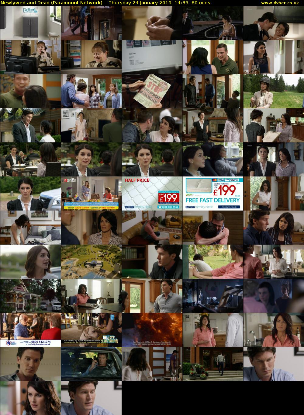 Newlywed and Dead (Paramount Network) Thursday 24 January 2019 14:35 - 15:35