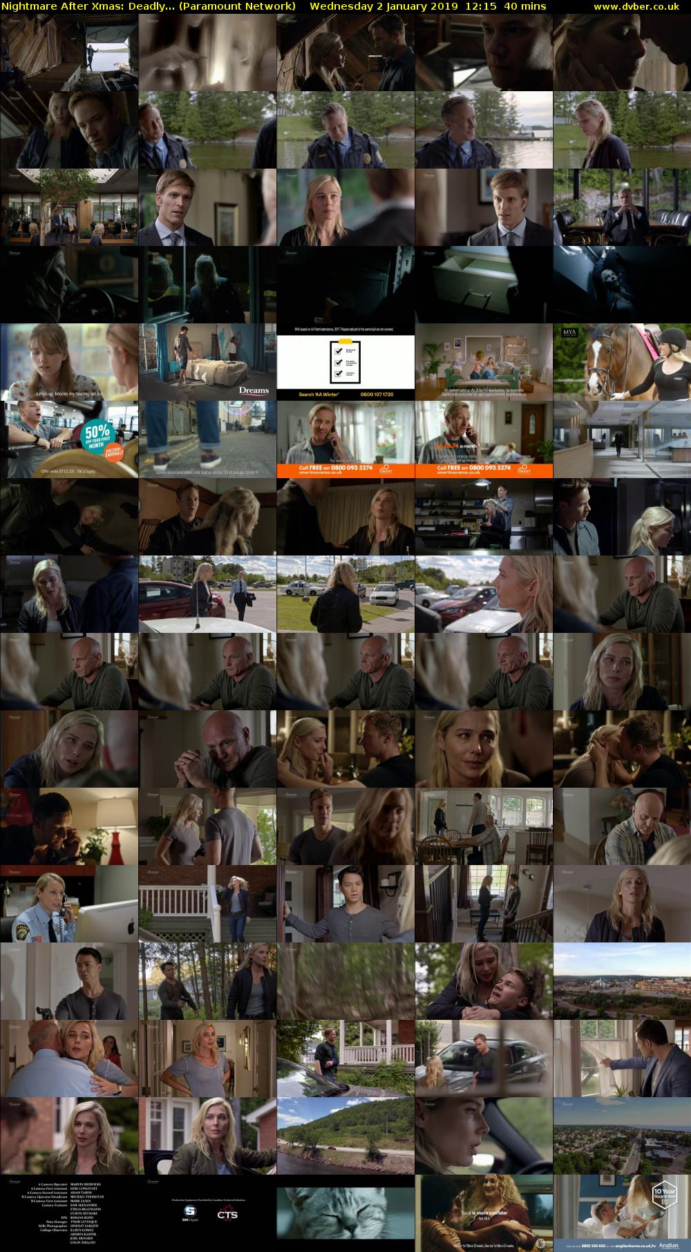 Nightmare After Xmas: Deadly... (Paramount Network) Wednesday 2 January 2019 12:15 - 12:55