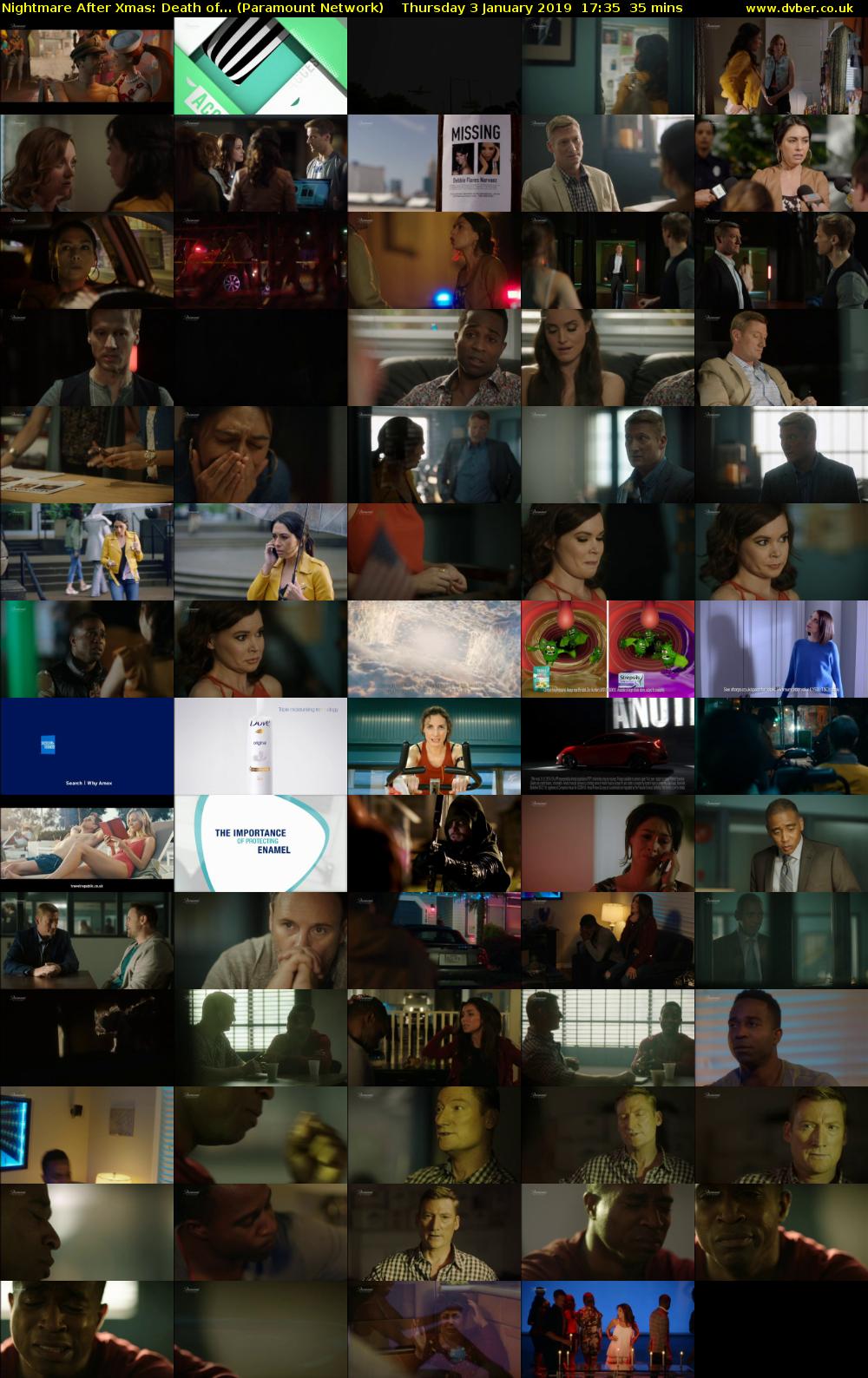 Nightmare After Xmas: Death of... (Paramount Network) Thursday 3 January 2019 17:35 - 18:10