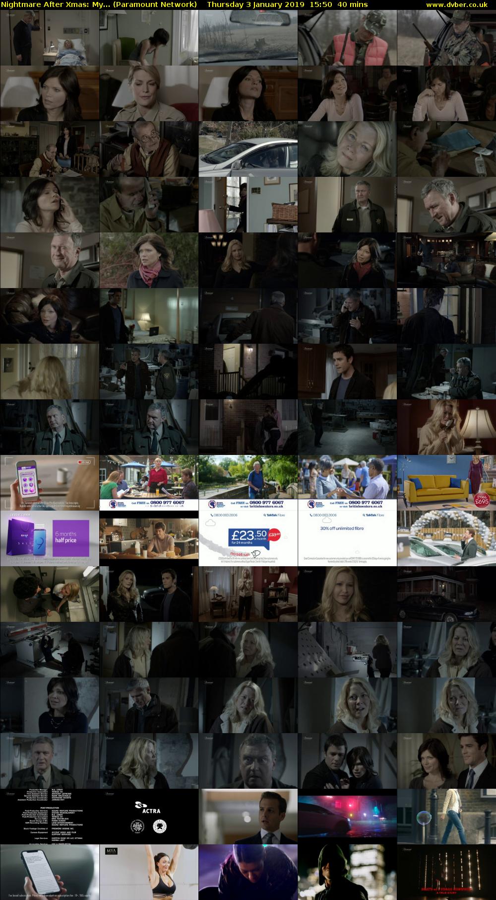 Nightmare After Xmas: My... (Paramount Network) Thursday 3 January 2019 15:50 - 16:30