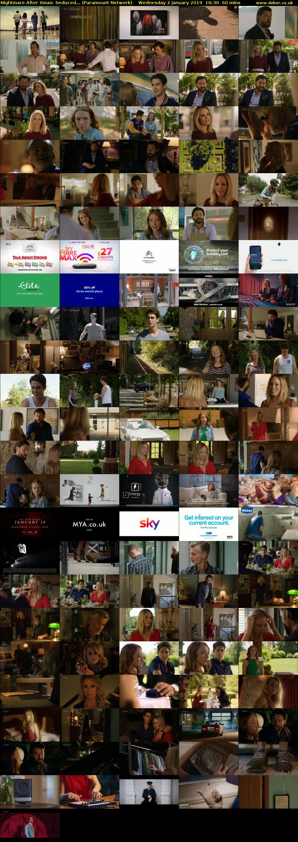 Nightmare After Xmas: Seduced... (Paramount Network) Wednesday 2 January 2019 16:30 - 17:30