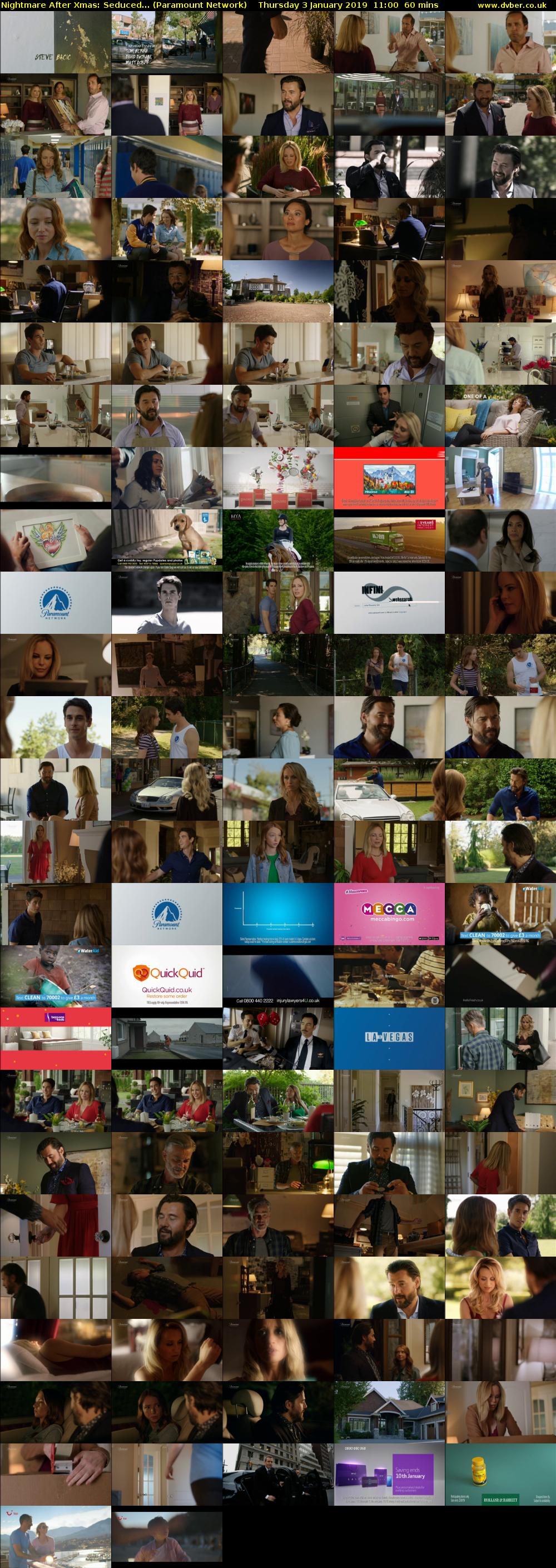 Nightmare After Xmas: Seduced... (Paramount Network) Thursday 3 January 2019 11:00 - 12:00