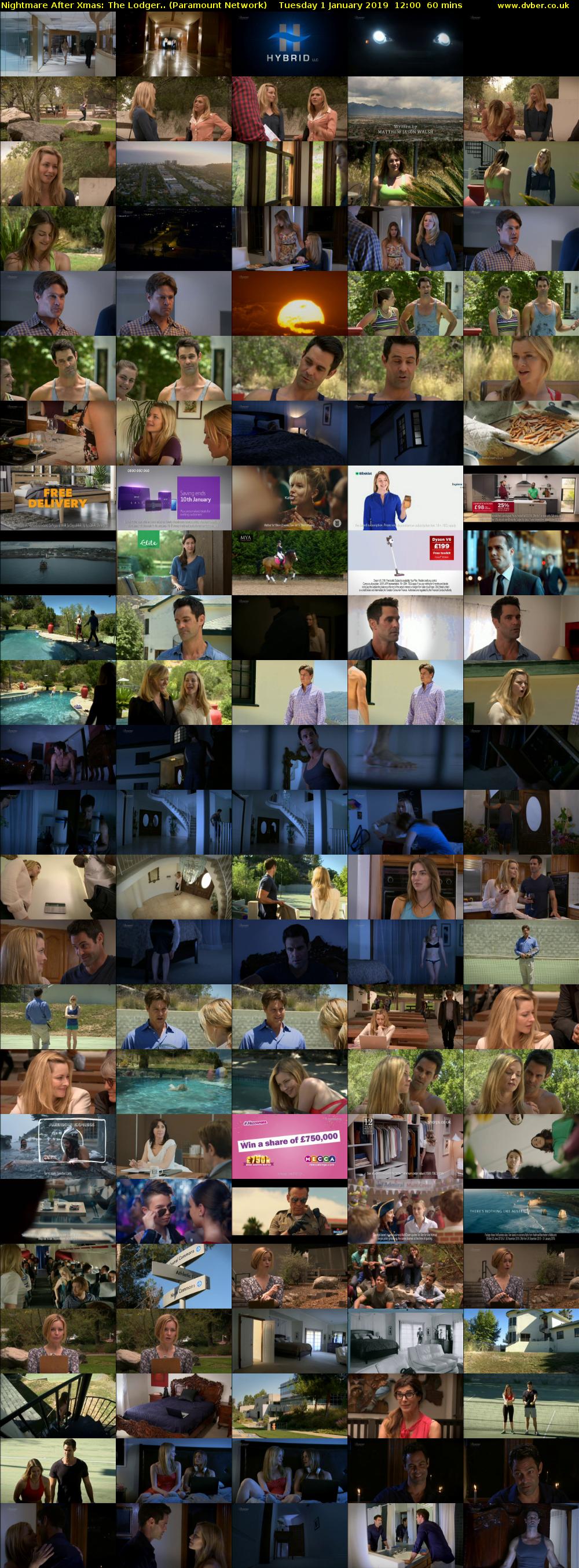 Nightmare After Xmas: The Lodger.. (Paramount Network) Tuesday 1 January 2019 12:00 - 13:00