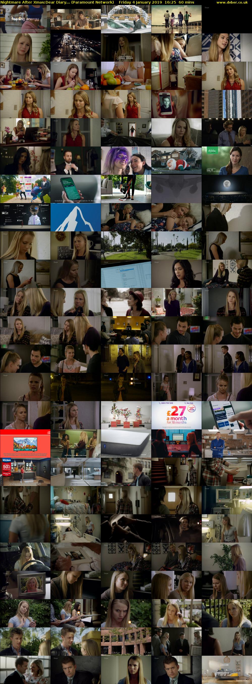 Nightmare After Xmas:Dear Diary... (Paramount Network) Friday 4 January 2019 16:25 - 17:25