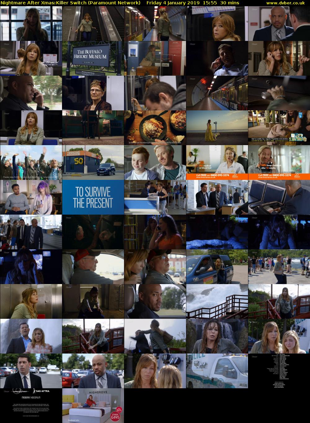 Nightmare After Xmas:Killer Switch (Paramount Network) Friday 4 January 2019 15:55 - 16:25