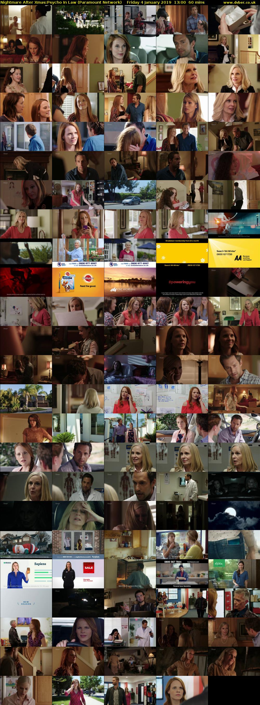 Nightmare After Xmas:Psycho In Law (Paramount Network) Friday 4 January 2019 13:00 - 14:00