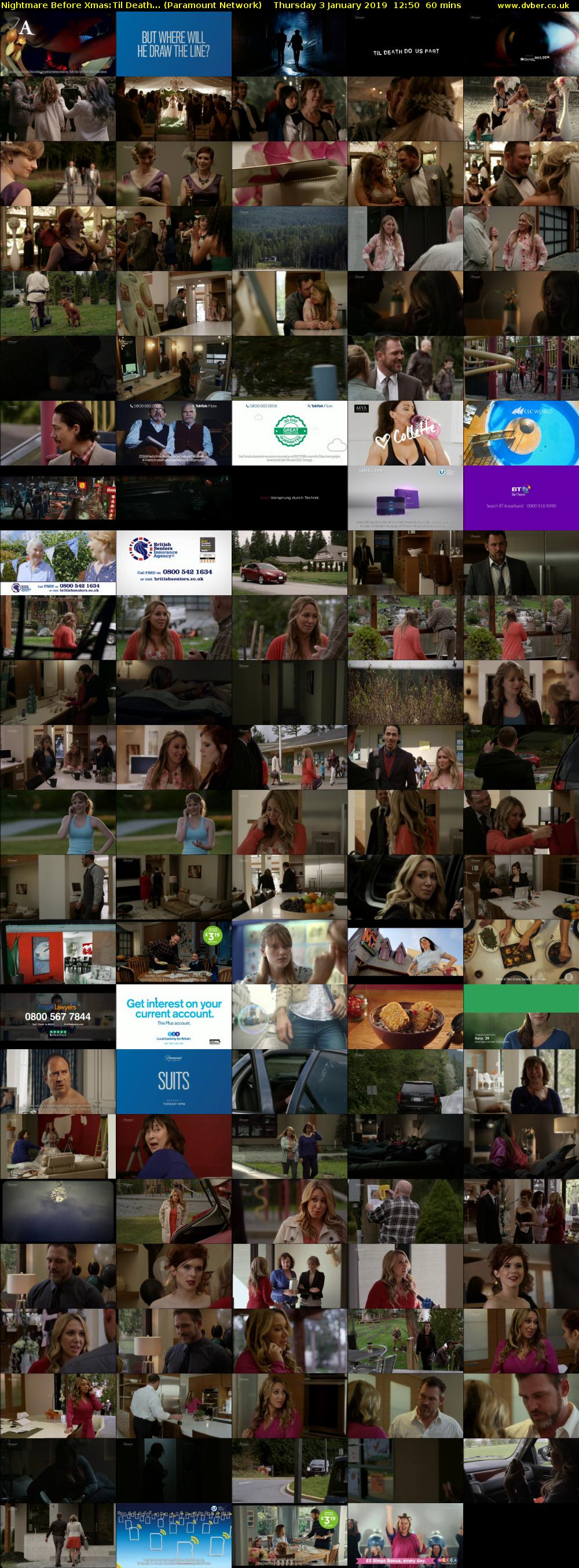 Nightmare Before Xmas:Til Death... (Paramount Network) Thursday 3 January 2019 12:50 - 13:50