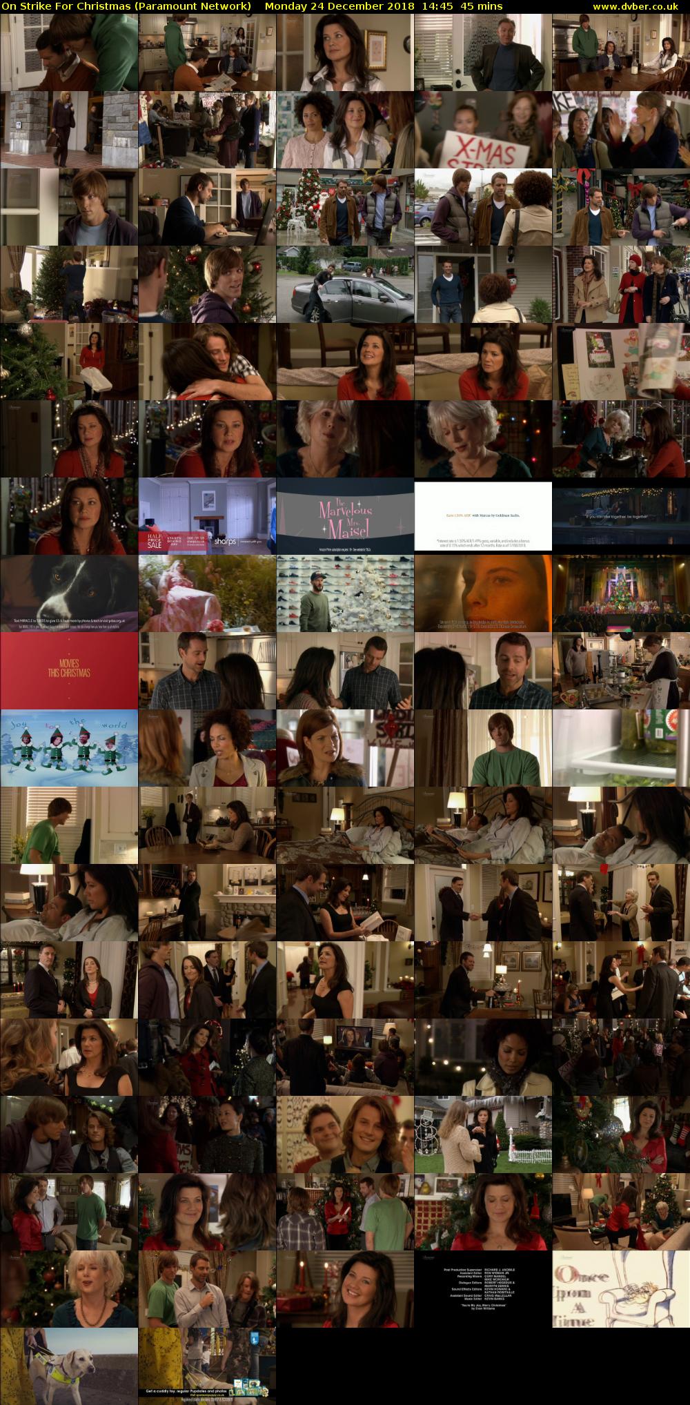 On Strike For Christmas (Paramount Network) Monday 24 December 2018 14:45 - 15:30