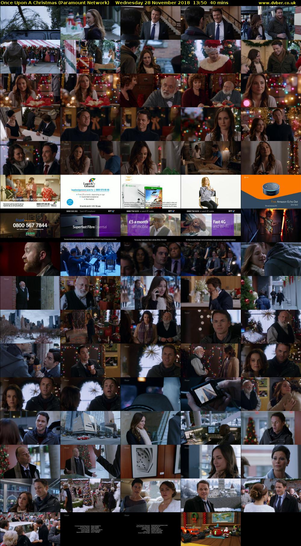 Once Upon A Christmas (Paramount Network) Wednesday 28 November 2018 13:50 - 14:30