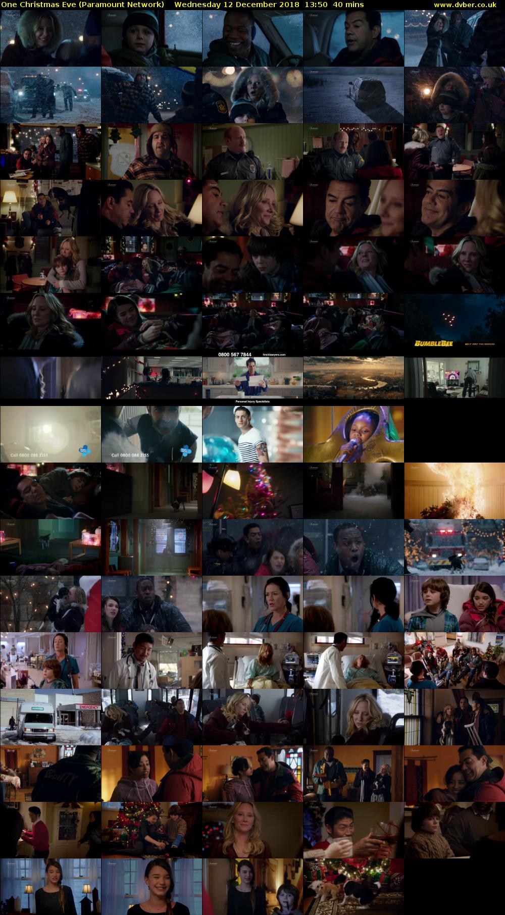 One Christmas Eve (Paramount Network) Wednesday 12 December 2018 13:50 - 14:30