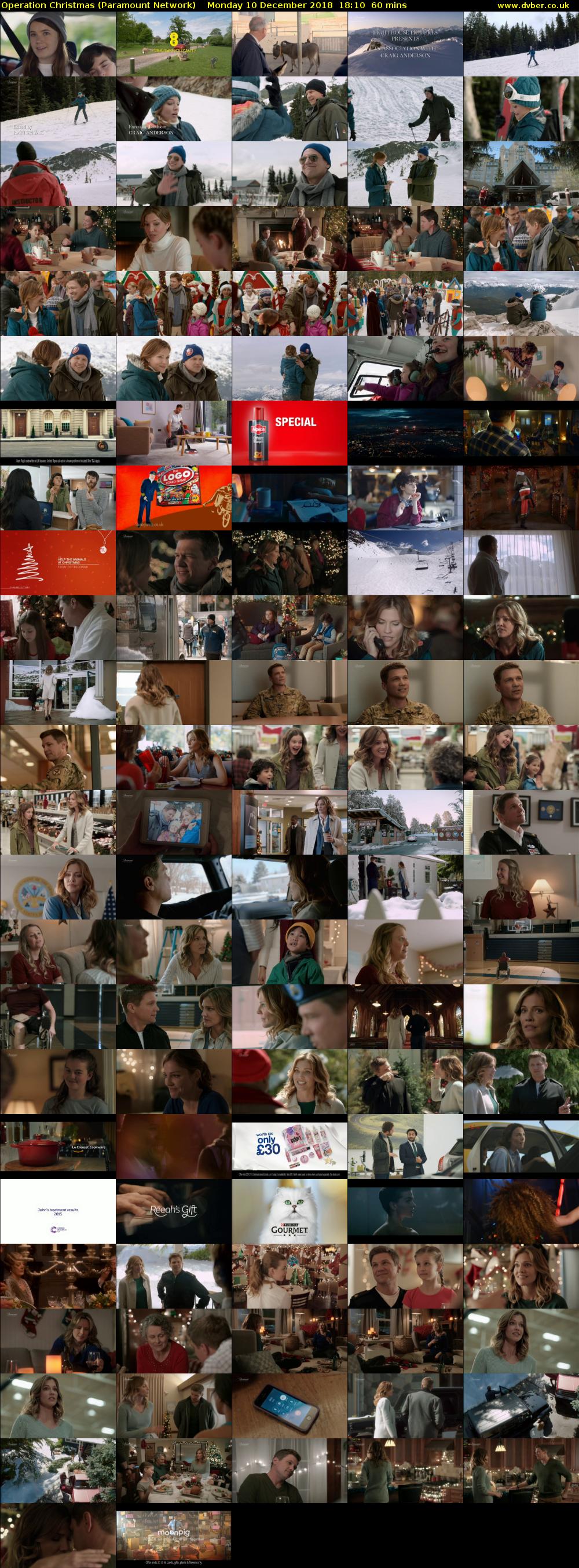 Operation Christmas (Paramount Network) Monday 10 December 2018 18:10 - 19:10