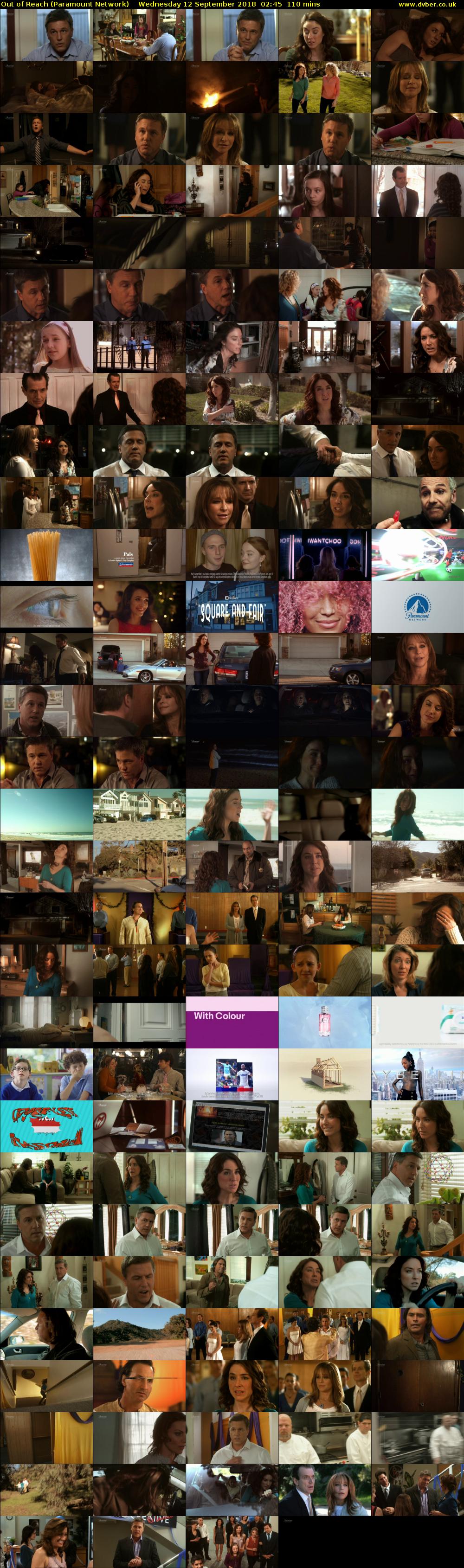 Out of Reach (Paramount Network) Wednesday 12 September 2018 02:45 - 04:35