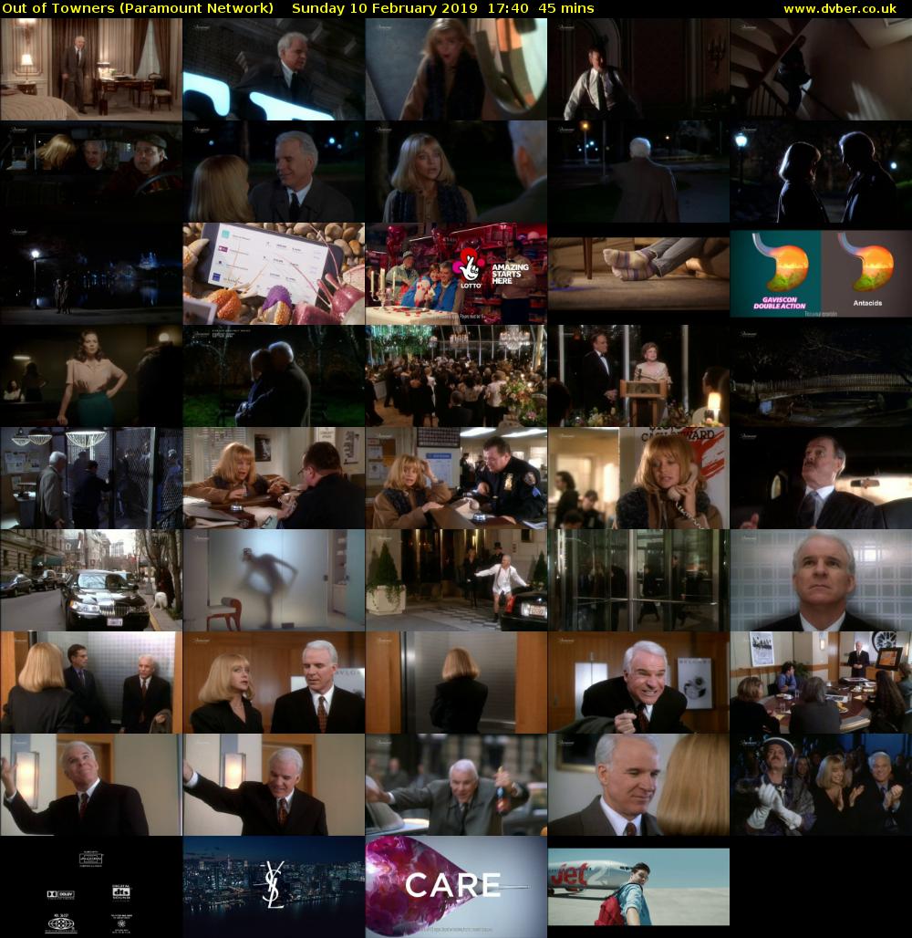 Out of Towners (Paramount Network) Sunday 10 February 2019 17:40 - 18:25