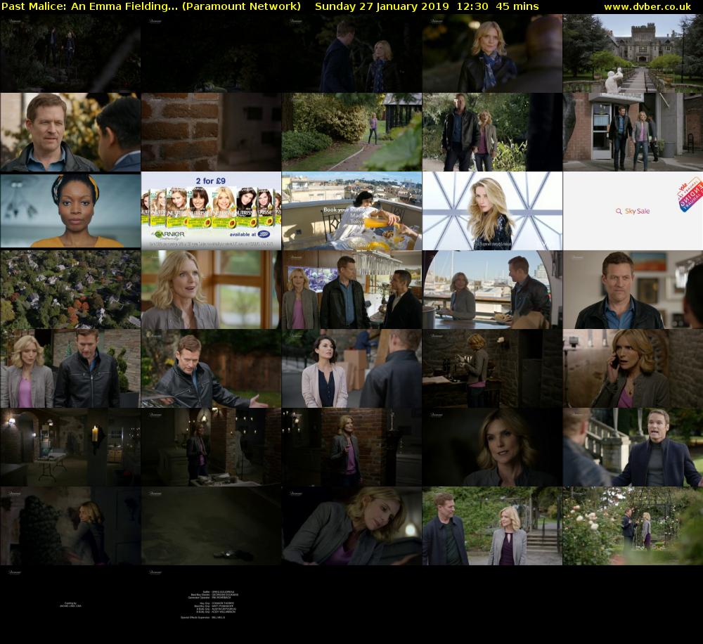 Past Malice: An Emma Fielding... (Paramount Network) Sunday 27 January 2019 12:30 - 13:15