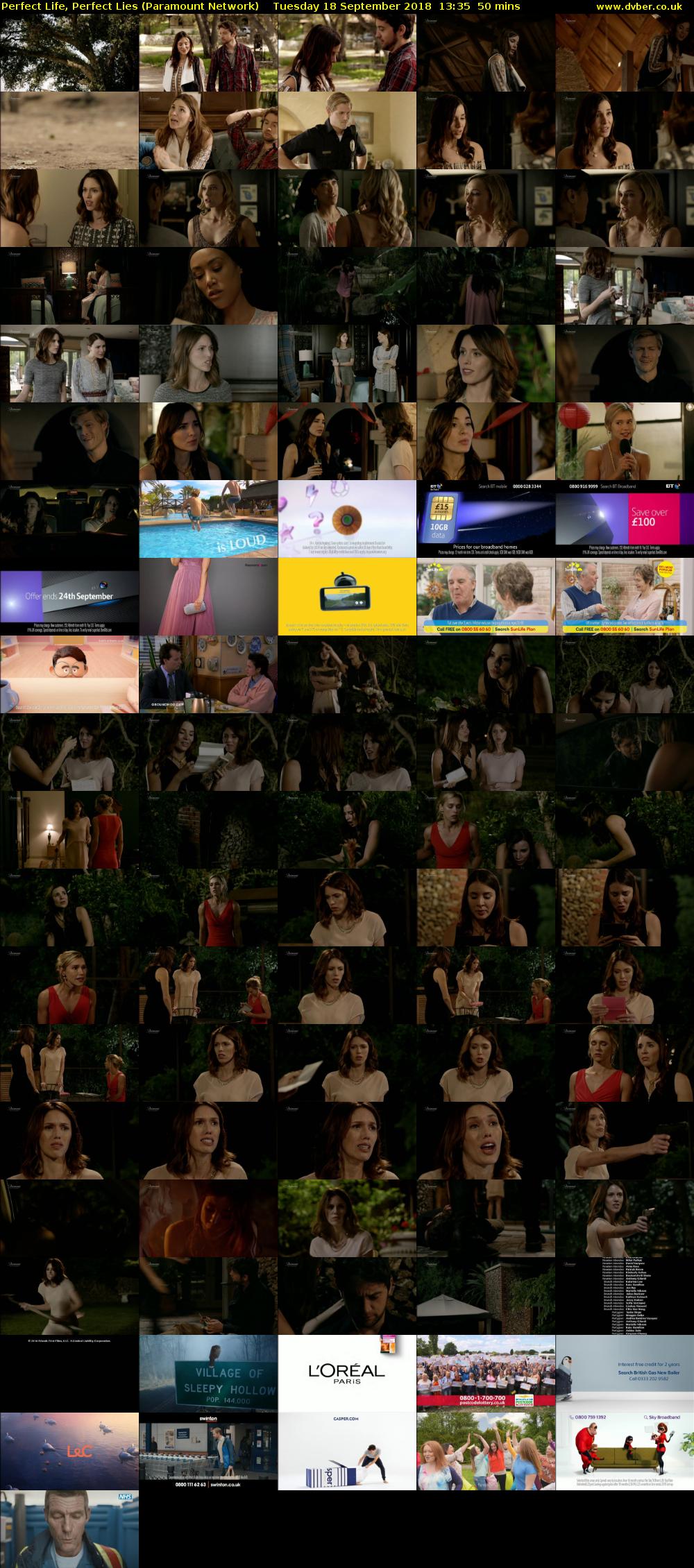 Perfect Life, Perfect Lies (Paramount Network) Tuesday 18 September 2018 13:35 - 14:25