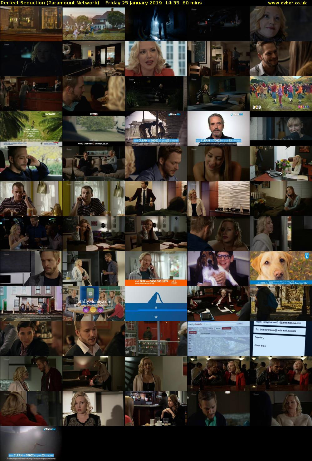 Perfect Seduction (Paramount Network) Friday 25 January 2019 14:35 - 15:35