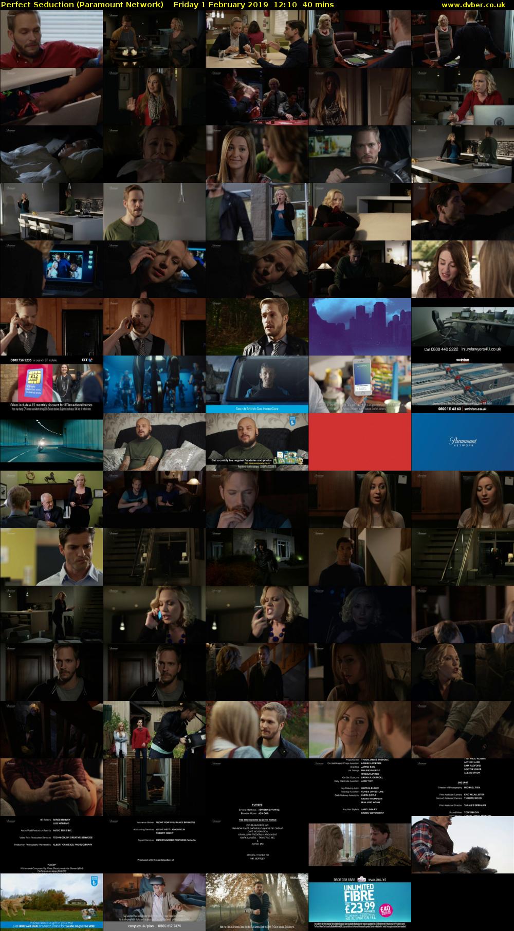 Perfect Seduction (Paramount Network) Friday 1 February 2019 12:10 - 12:50