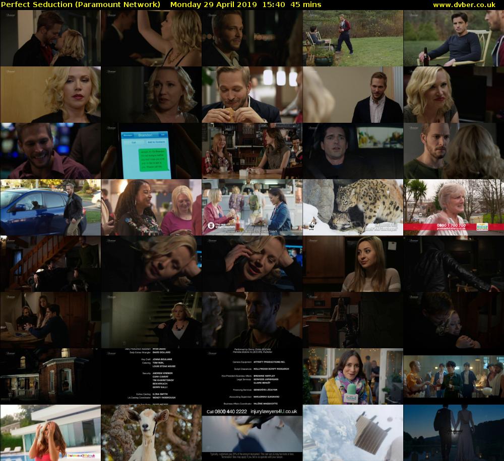 Perfect Seduction (Paramount Network) Monday 29 April 2019 15:40 - 16:25