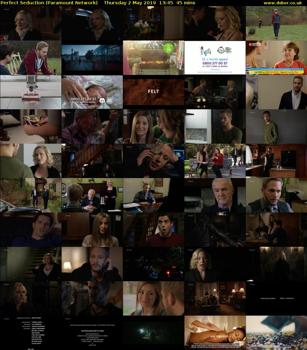 Perfect Seduction (Paramount Network) Thursday 2 May 2019 13:45 - 14:30