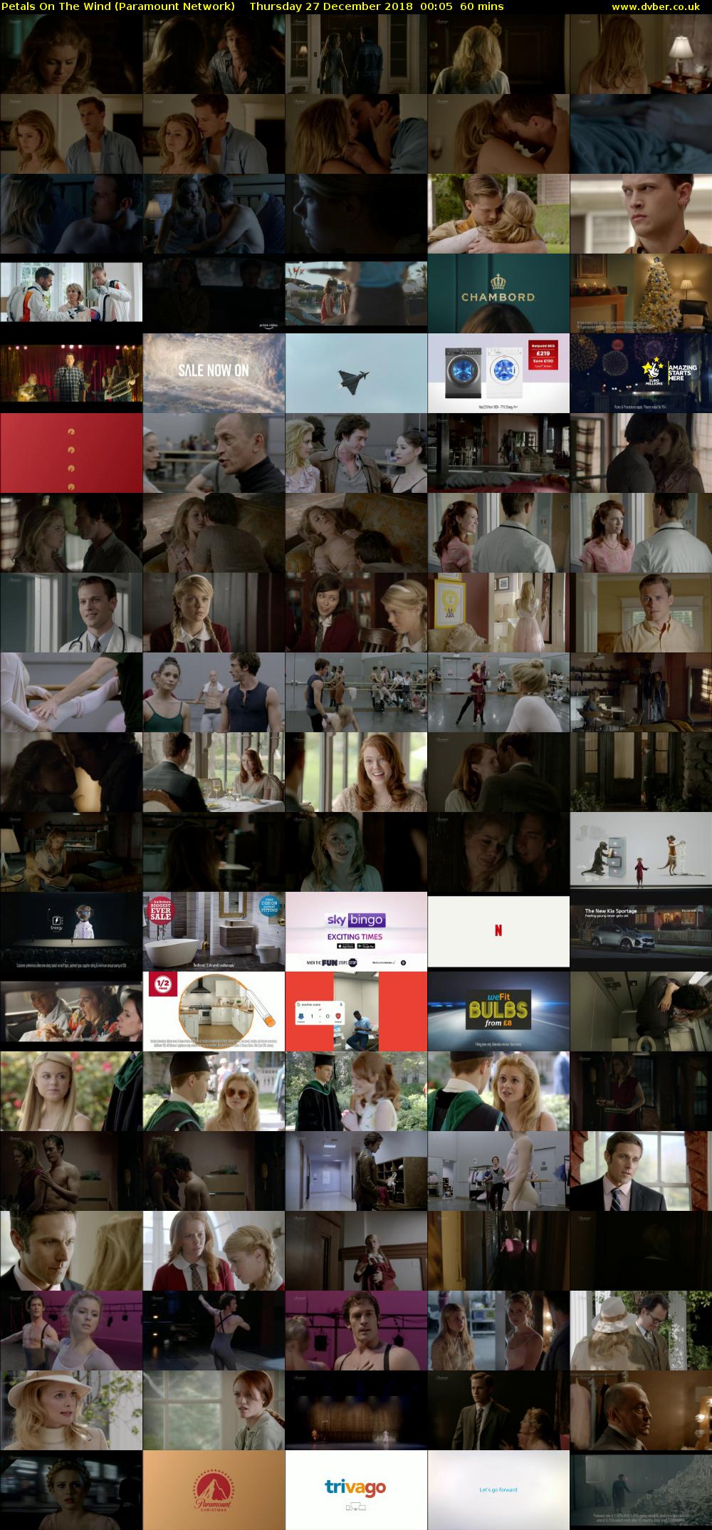 Petals On The Wind (Paramount Network) Thursday 27 December 2018 00:05 - 01:05