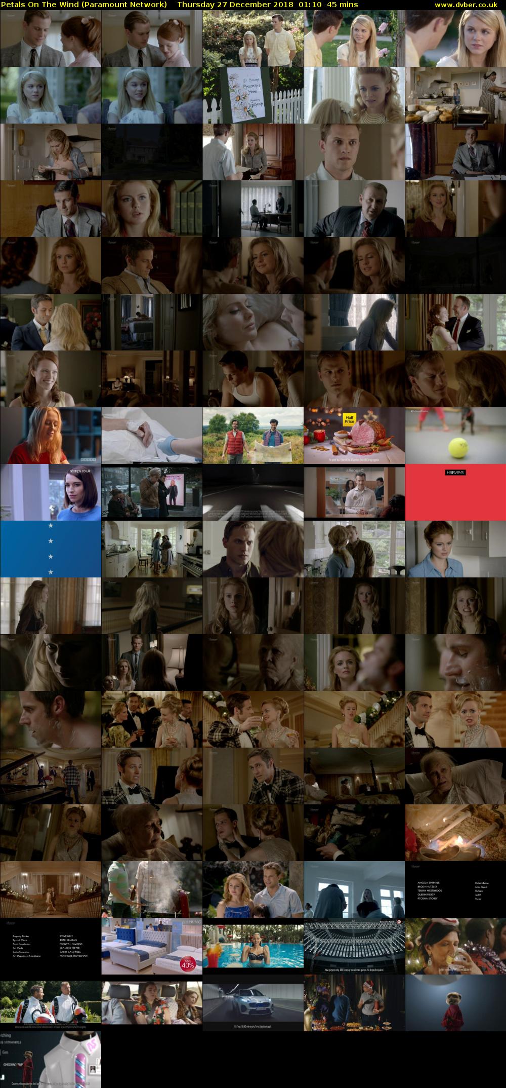 Petals On The Wind (Paramount Network) Thursday 27 December 2018 01:10 - 01:55