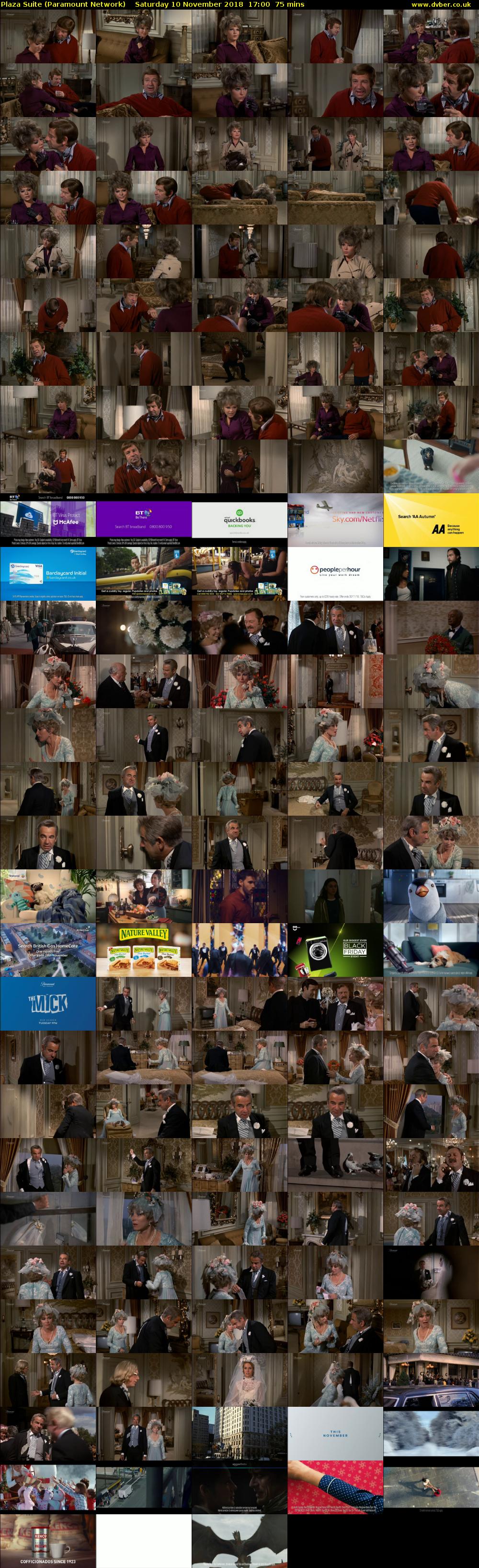 Plaza Suite (Paramount Network) Saturday 10 November 2018 17:00 - 18:15