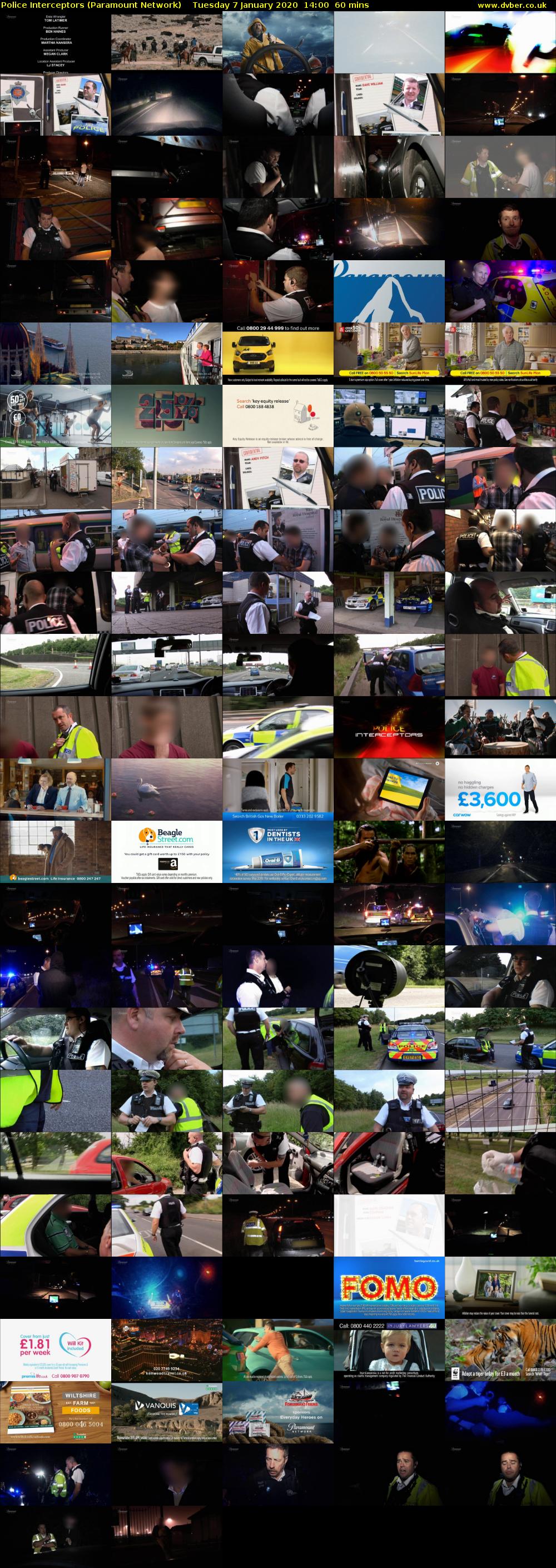 Police Interceptors (Paramount Network) Tuesday 7 January 2020 14:00 - 15:00