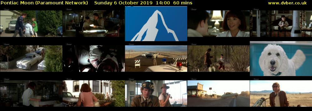 Pontiac Moon (Paramount Network) Sunday 6 October 2019 14:00 - 15:00
