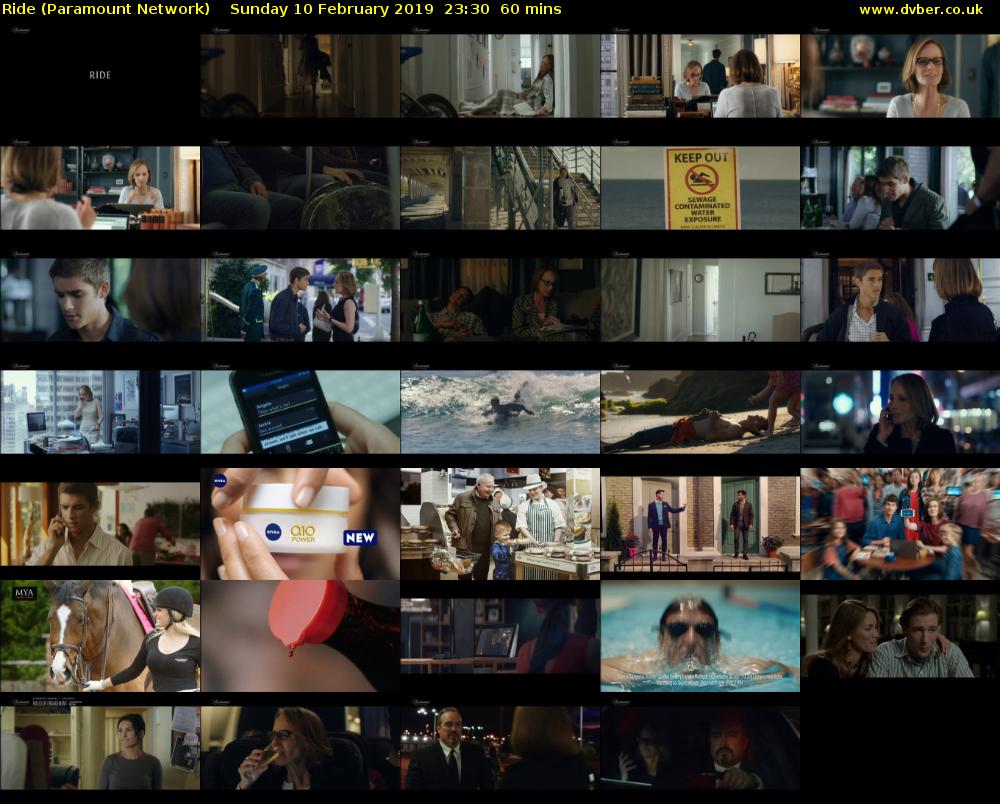 Ride (Paramount Network) Sunday 10 February 2019 23:30 - 00:30