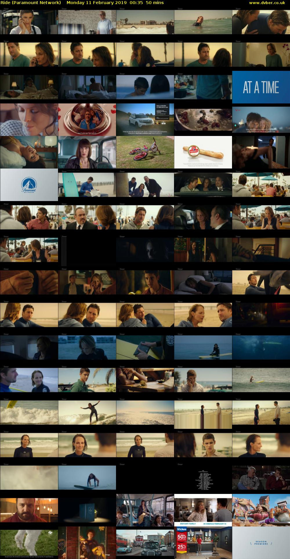 Ride (Paramount Network) Monday 11 February 2019 00:35 - 01:25