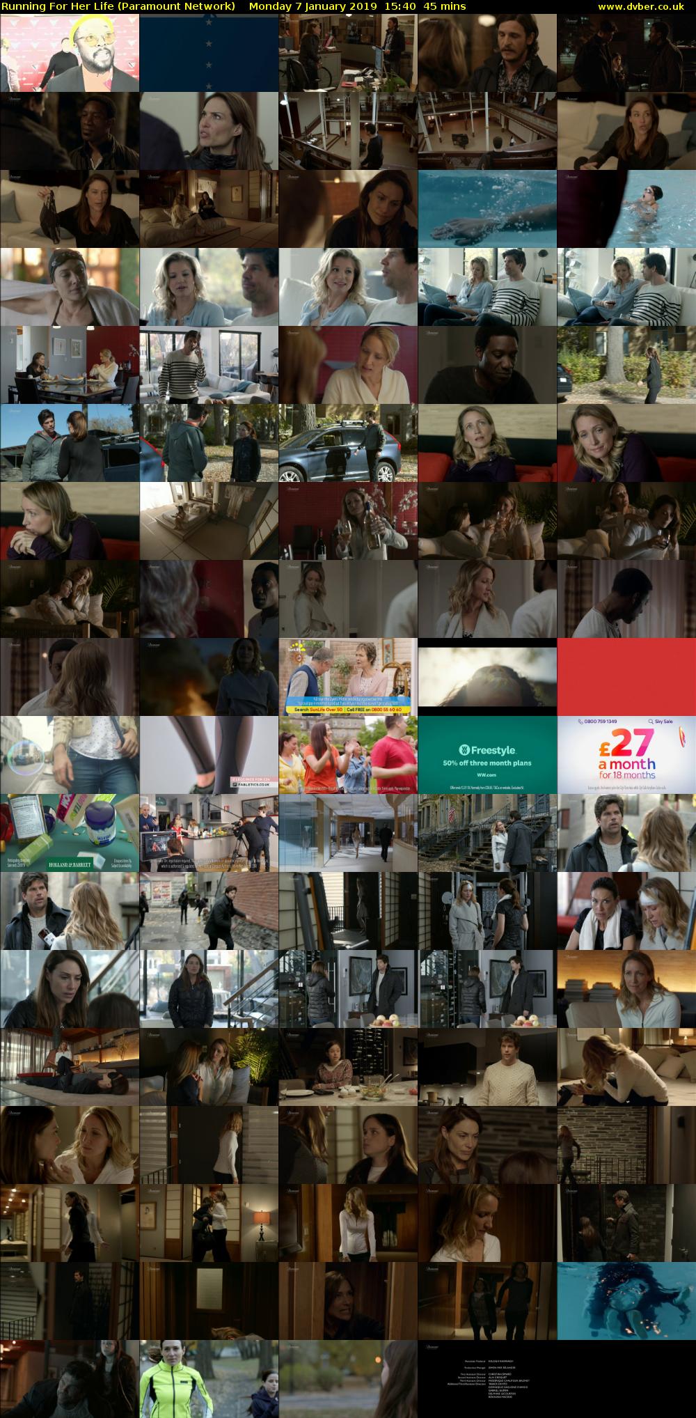 Running For Her Life (Paramount Network) Monday 7 January 2019 15:40 - 16:25