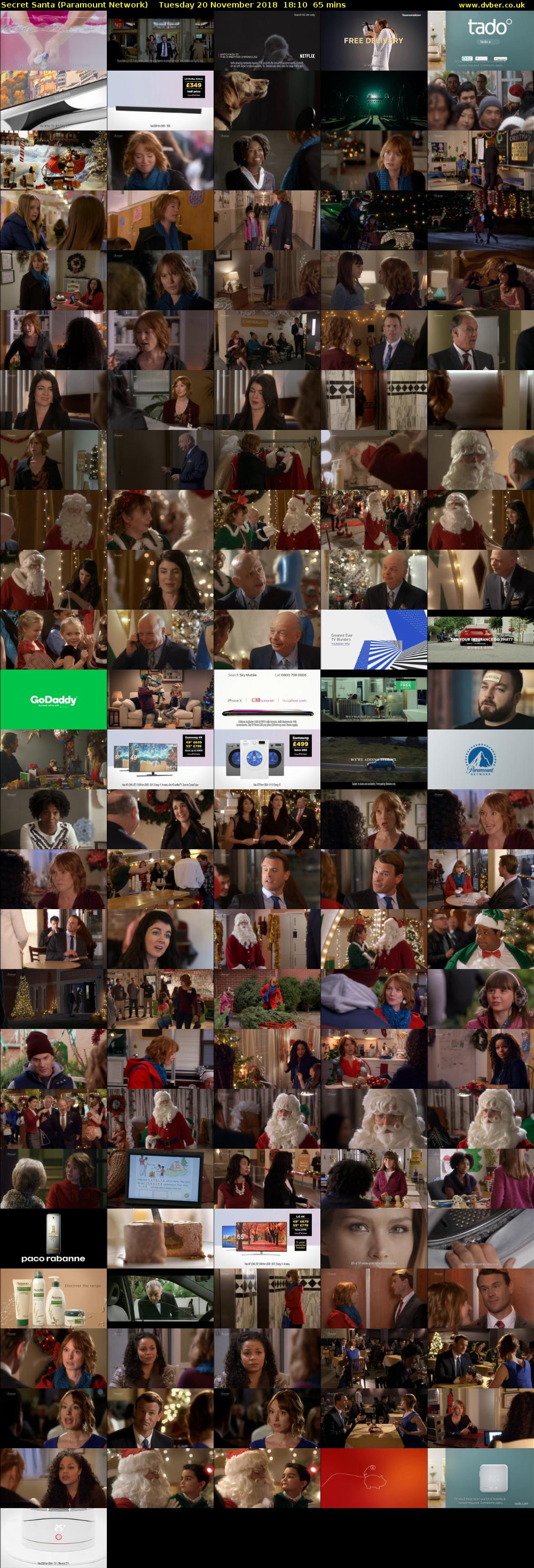 Secret Santa (Paramount Network) Tuesday 20 November 2018 18:10 - 19:15