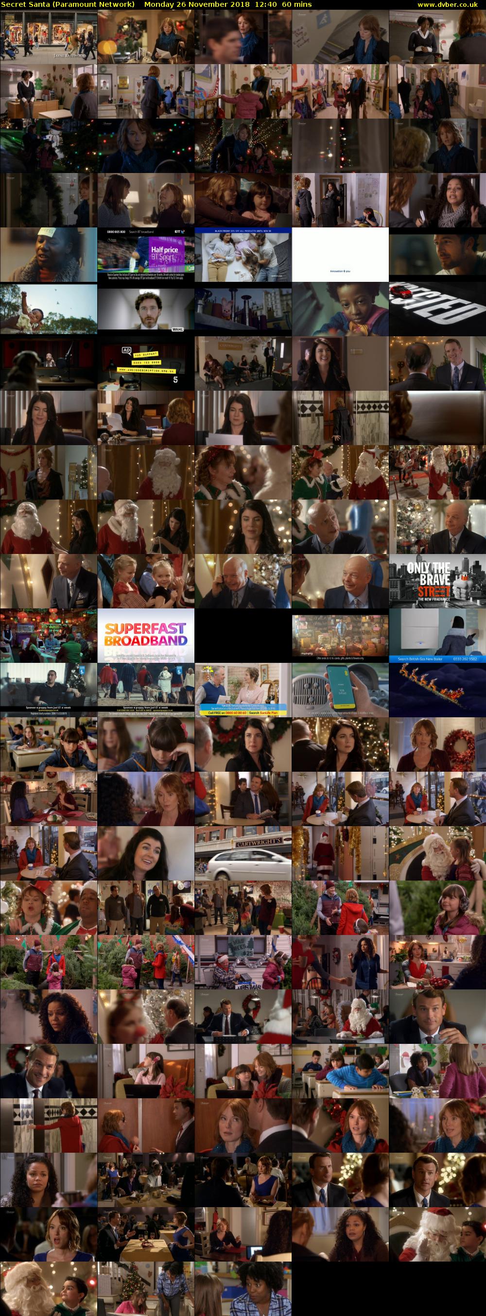 Secret Santa (Paramount Network) Monday 26 November 2018 12:40 - 13:40