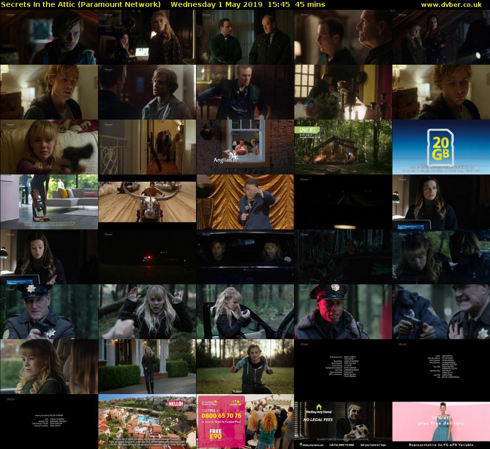 Secrets In the Attic (Paramount Network) Wednesday 1 May 2019 15:45 - 16:30
