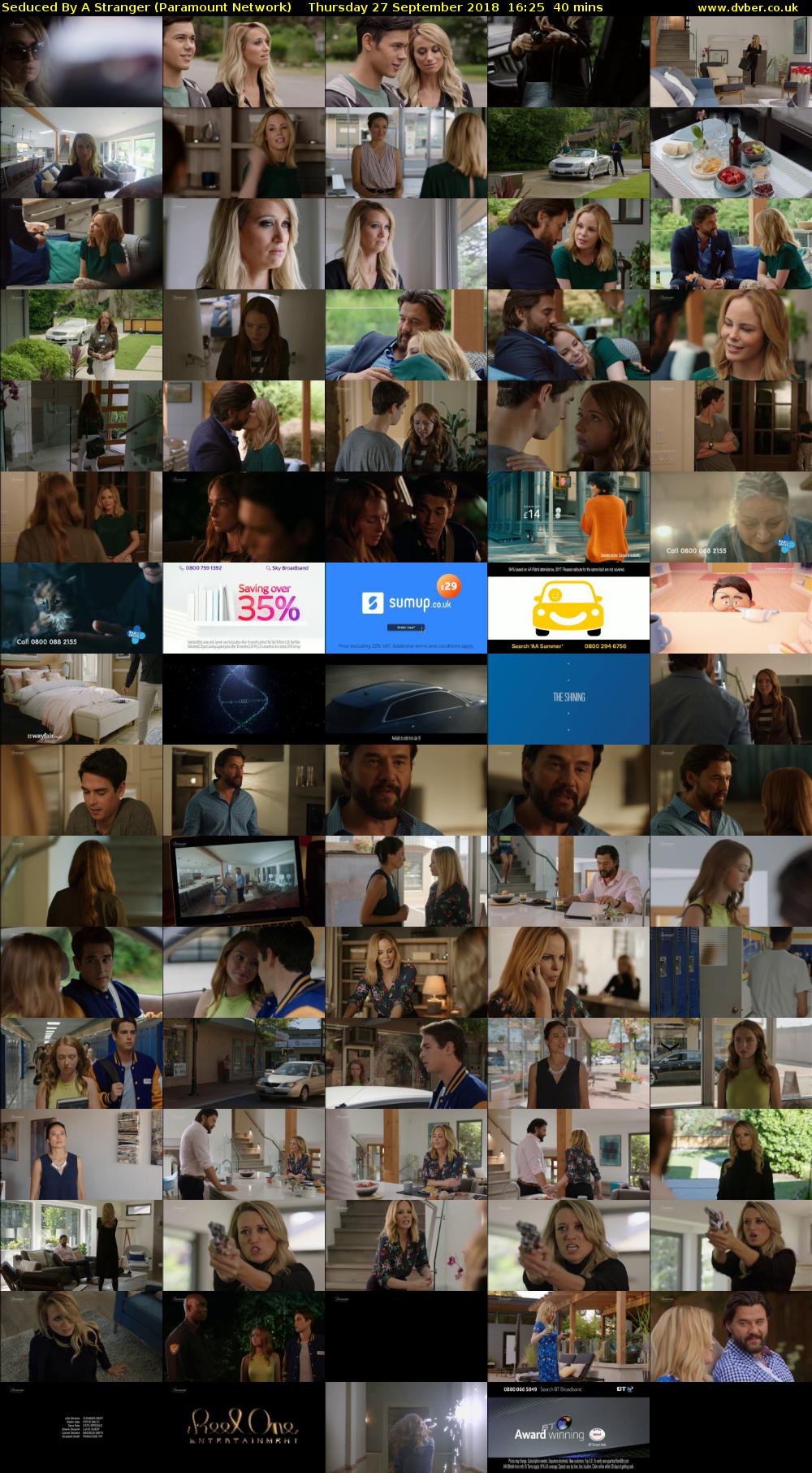 Seduced By A Stranger (Paramount Network) Thursday 27 September 2018 16:25 - 17:05